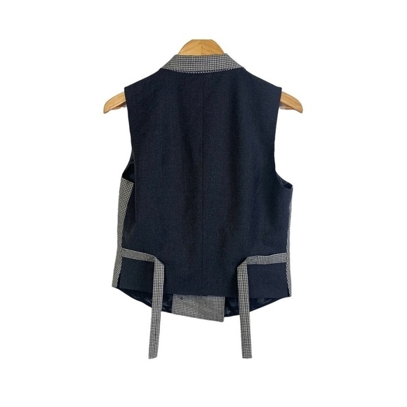 HYDROGEN Men Plaid Vest Made In Italy - Picture 3 of 6